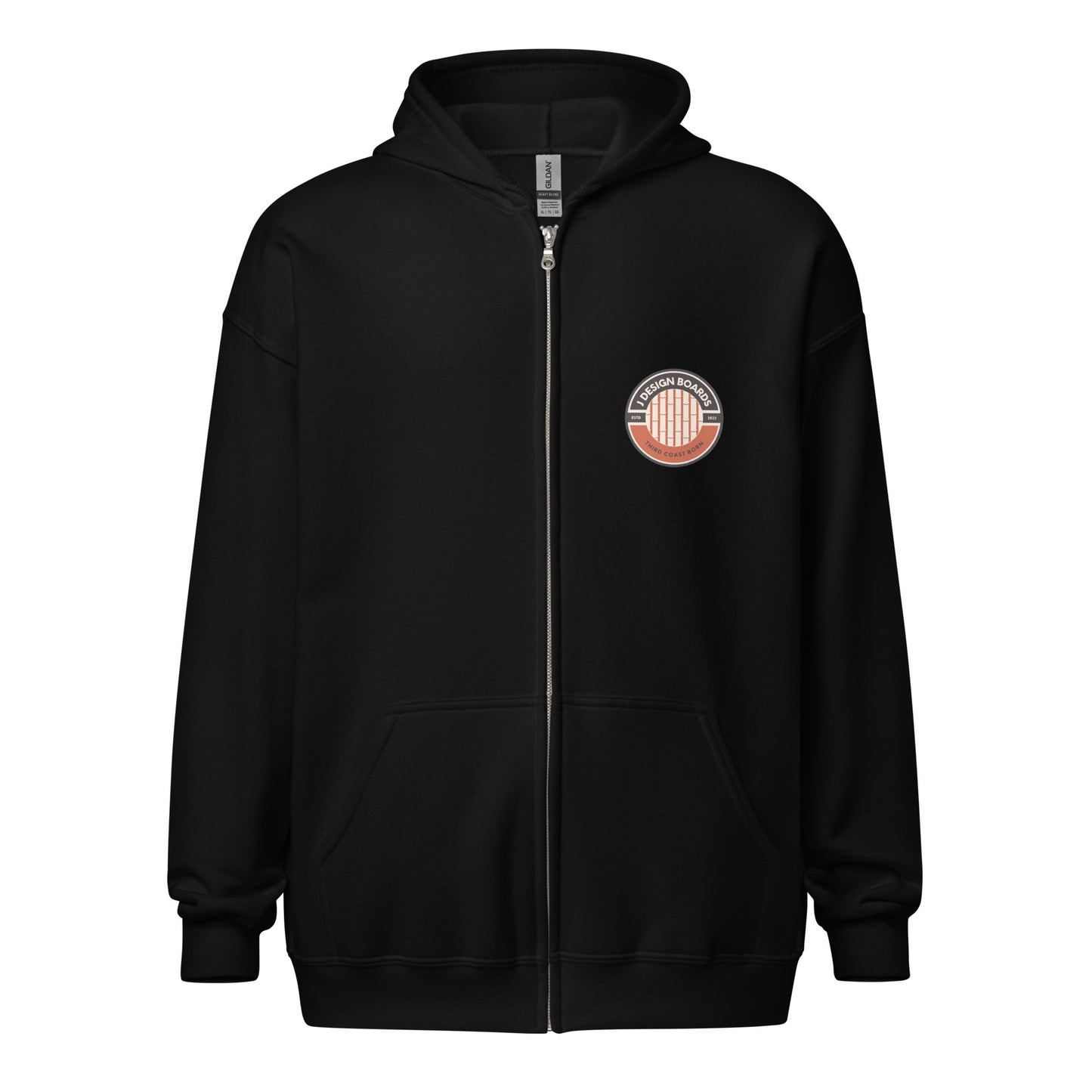 M. Third Coast Unisex heavy blend zip hoodie